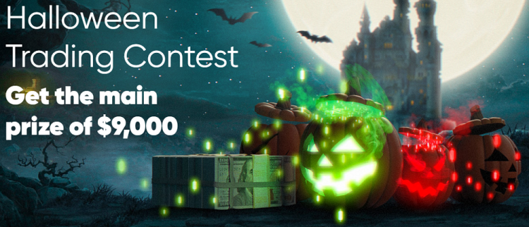 justforex halloween trading live contest